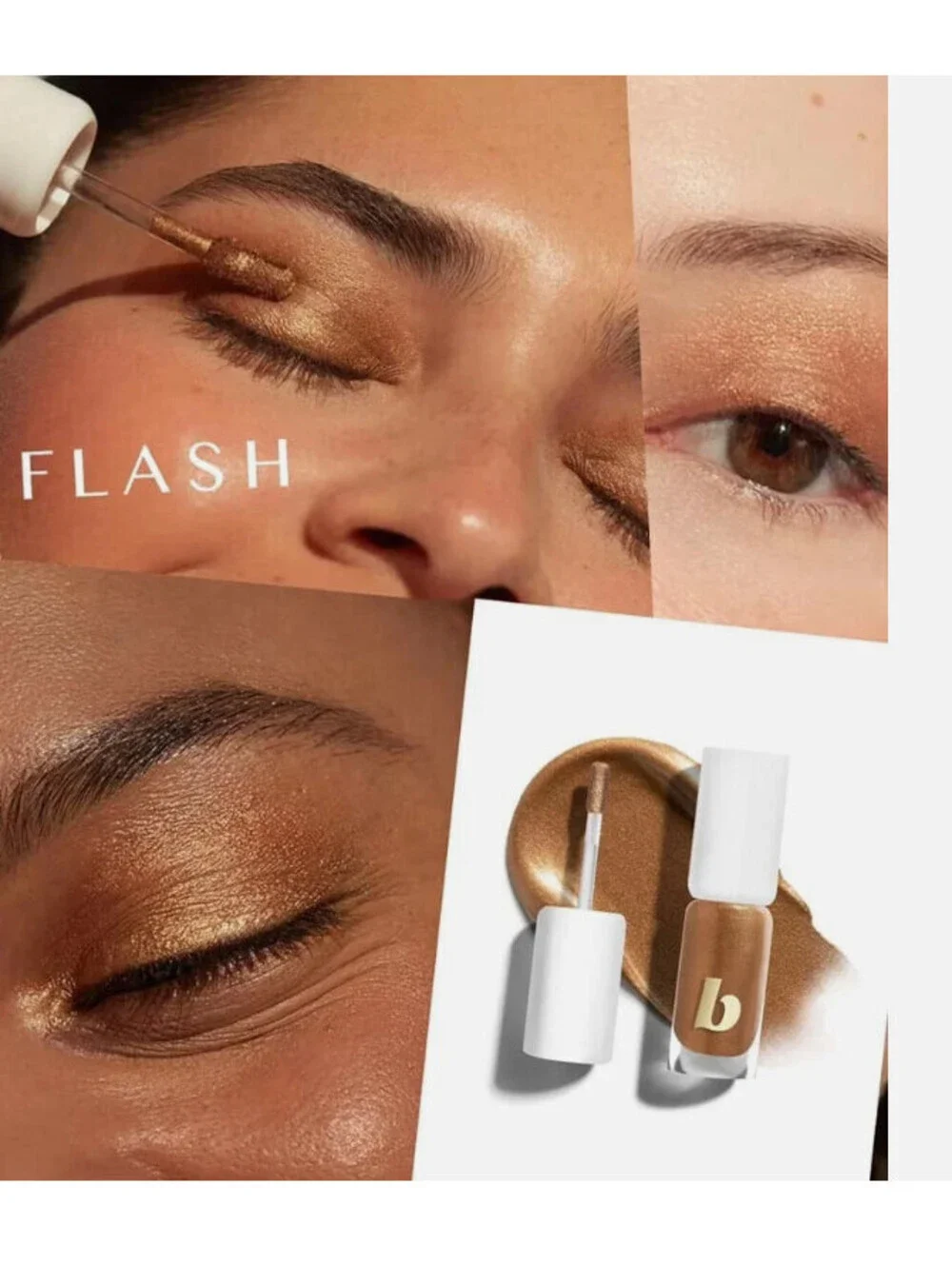 Beautycounter Lid Glow Cream Eye Shadow in Flash  NEW in box $32msrp